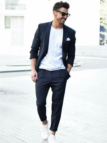 smart casual black pants