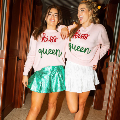 kiss the queen sweater