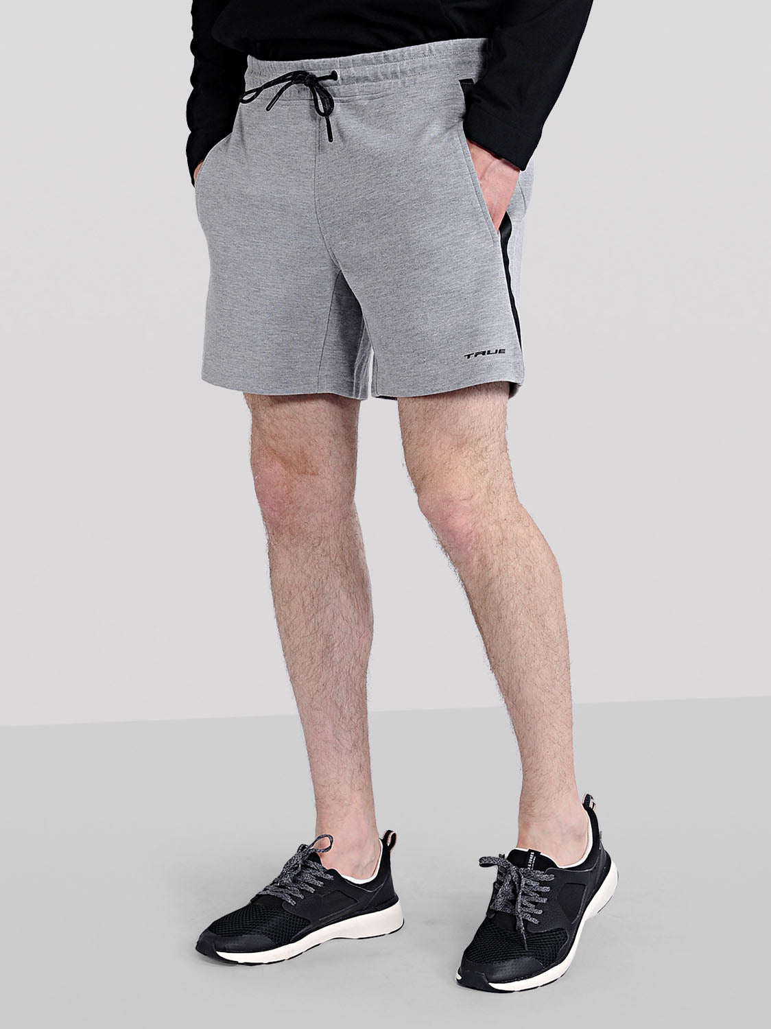 above the knee sweat shorts