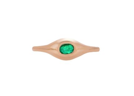 emerald signet ring