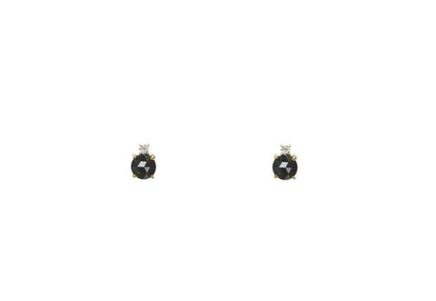 black diamond earrings