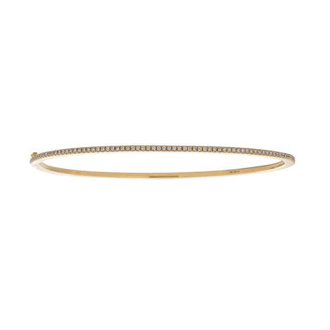 gold diamond bangle