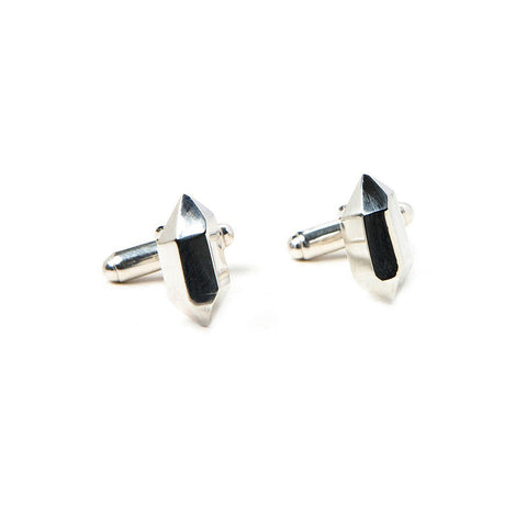 raw gem cufflinks