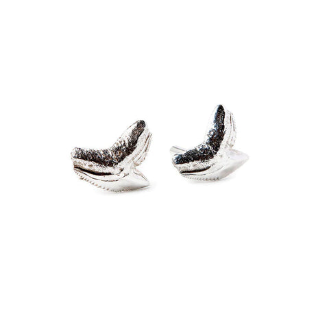 shark tooth cufflinks