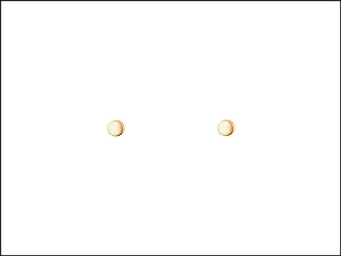 Image of Tiny Gold Dot Stud Earrings