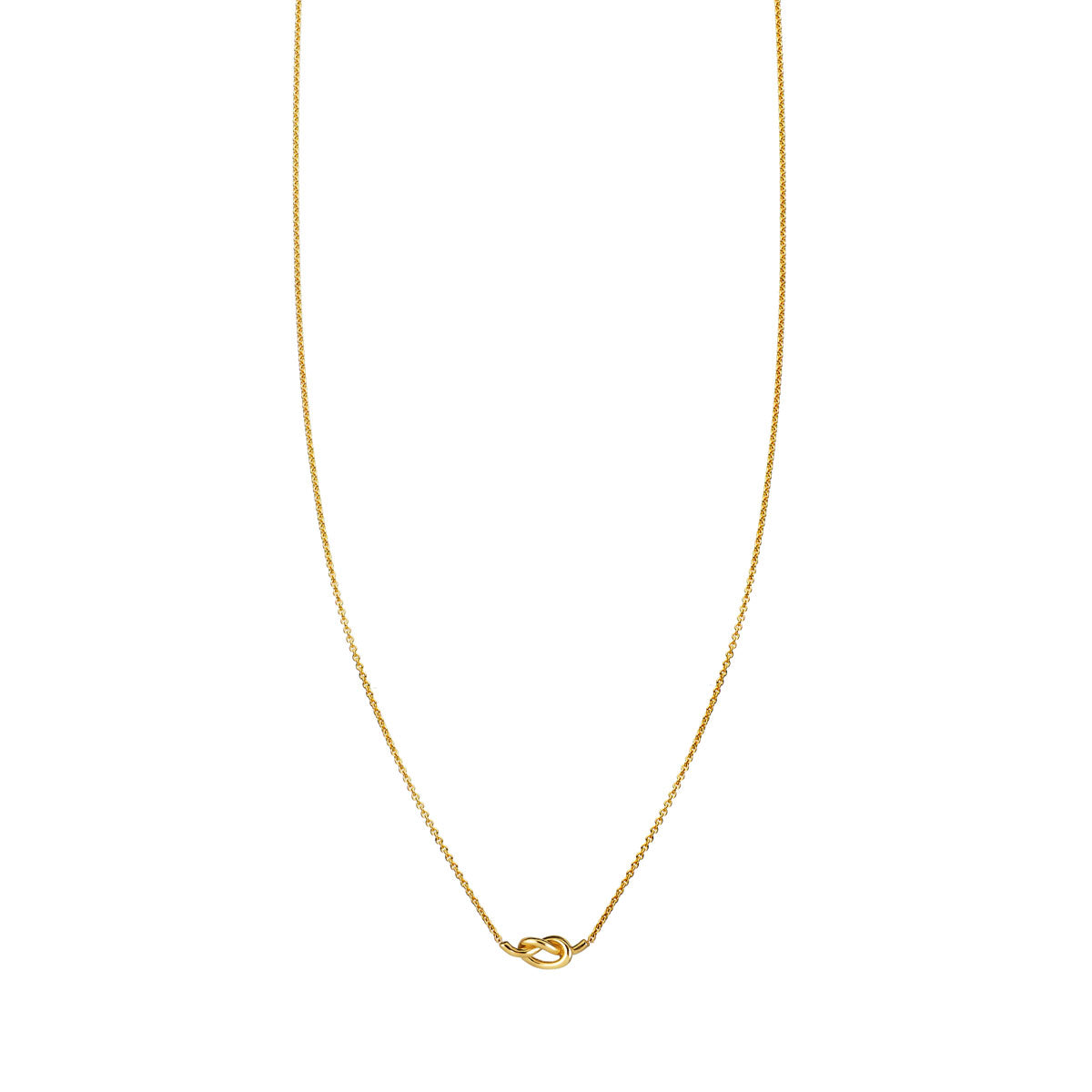 Gold Love Knot Necklace