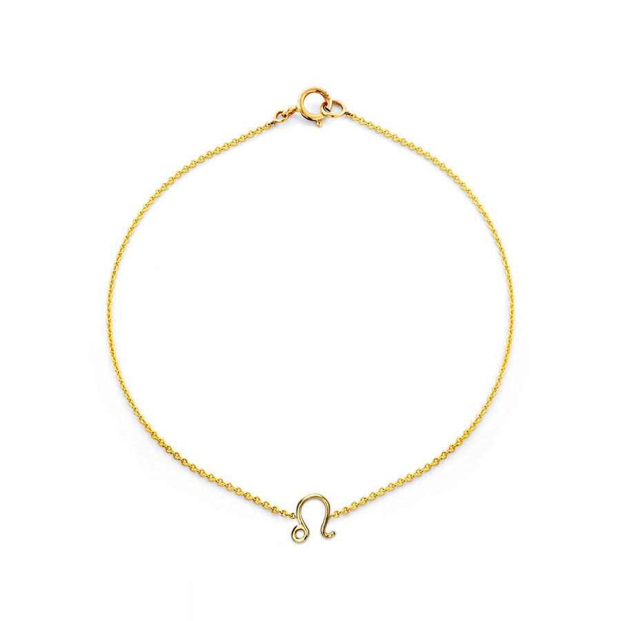 Leo Gold Zodiac Bracelet – Phoenix Roze