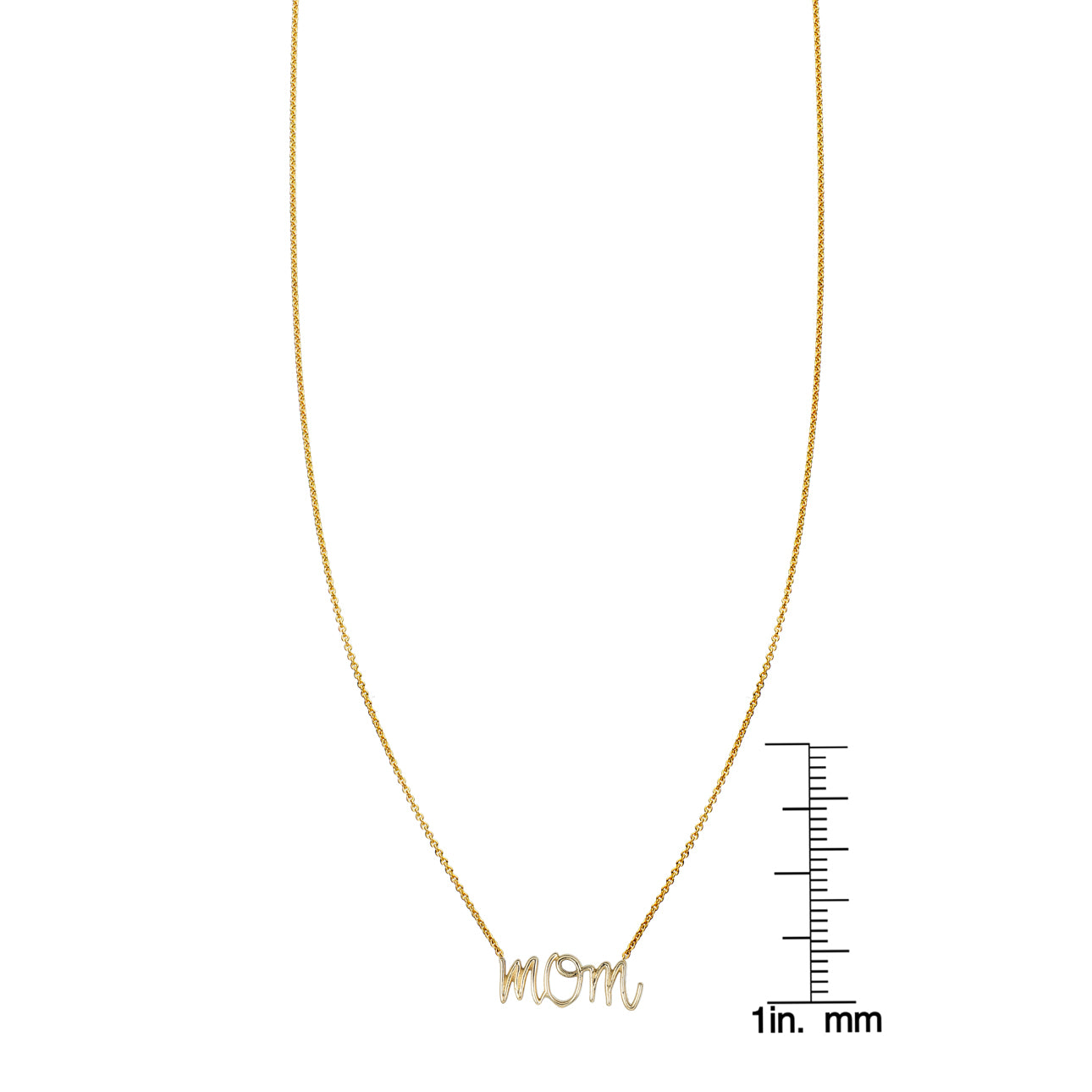 Script Mom Necklace