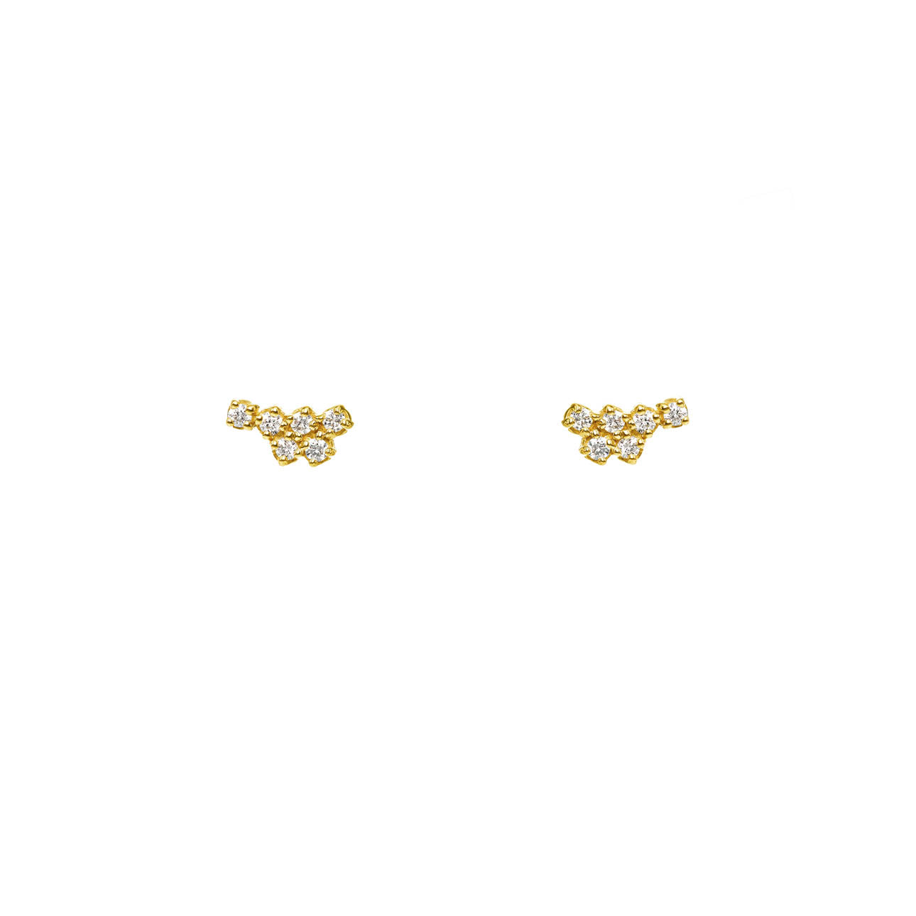 Image of Tiny Cluster Earrings