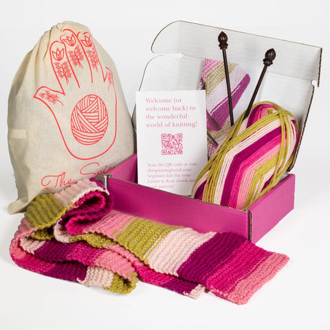 Learn to Knit Kit - Knitters of Tomorrow