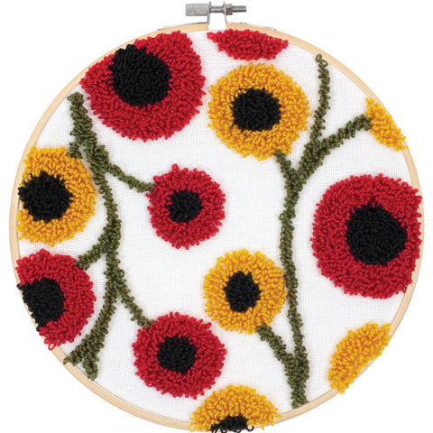 Punch Needle Embroidery Hoop Kit –