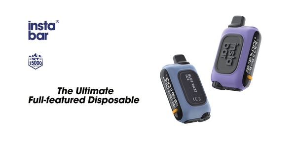 Introducing the InstaBar WT15000 Rechargeable Disposable Device: The Ultimate Solution for Vaping Convenience