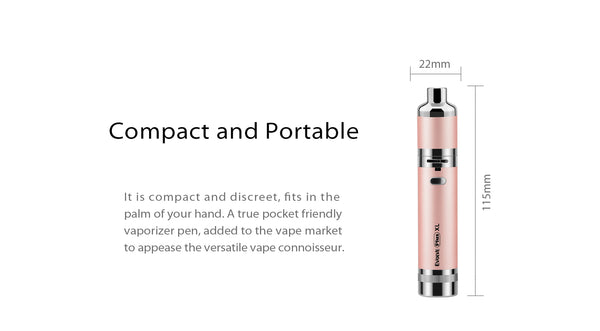 Yocan Evolve Plus XL QUAD Quartz Coil Wax Vape Pen Kit