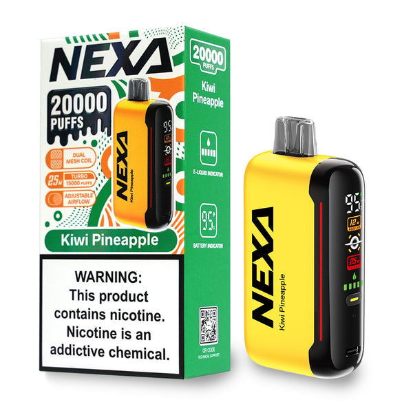 Indulge in a Flavorful Vaping Experience with the VapoRider NEXA N20000 Rechargeable Disposable Vape