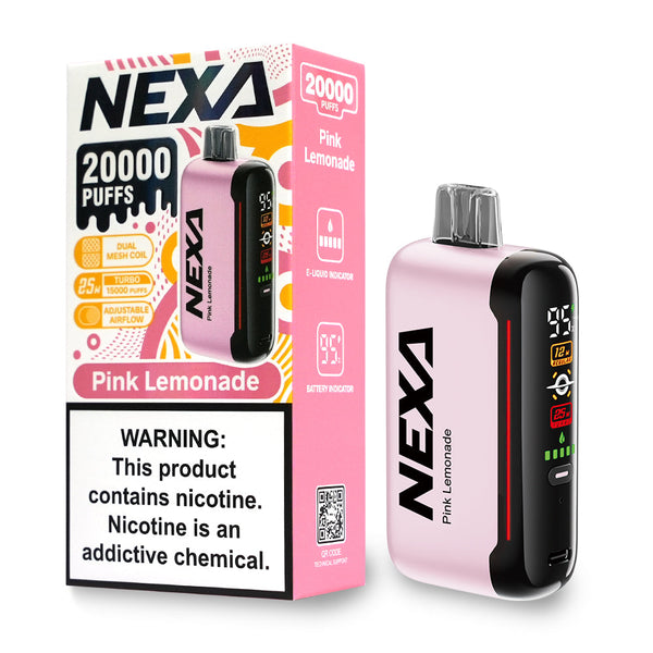 VapoRider: Nexa N20000 Rechargeable Flavored Disposable Vape with 20000 Puffs