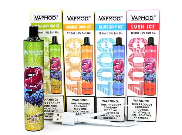 Explore the Vapmod Tasty 4000 Puff Rechargeable Disposable Device at VapoRider