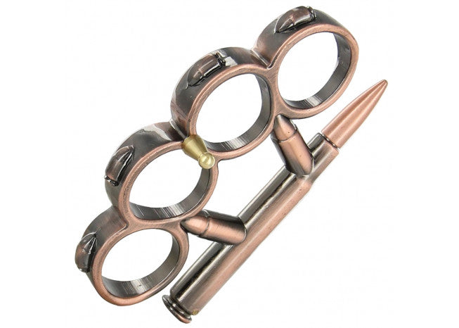 Solid Steel Knuckle Duster Brass Knuckle - Silver – Panther Wholesale