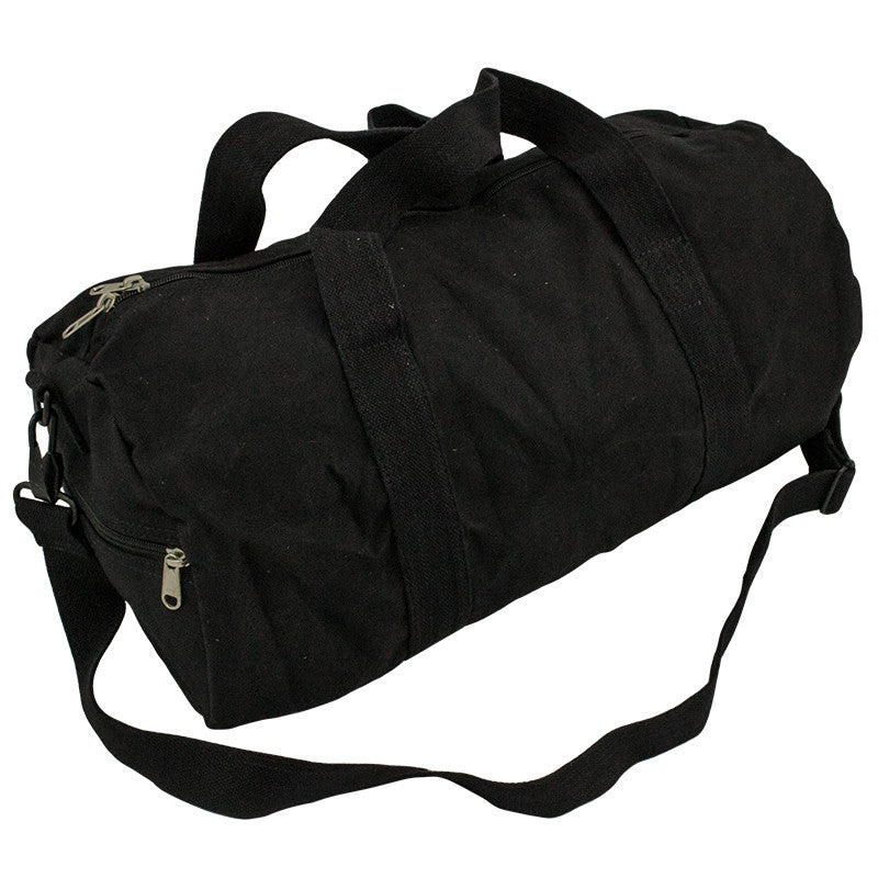 duffle bag with shoulder straps