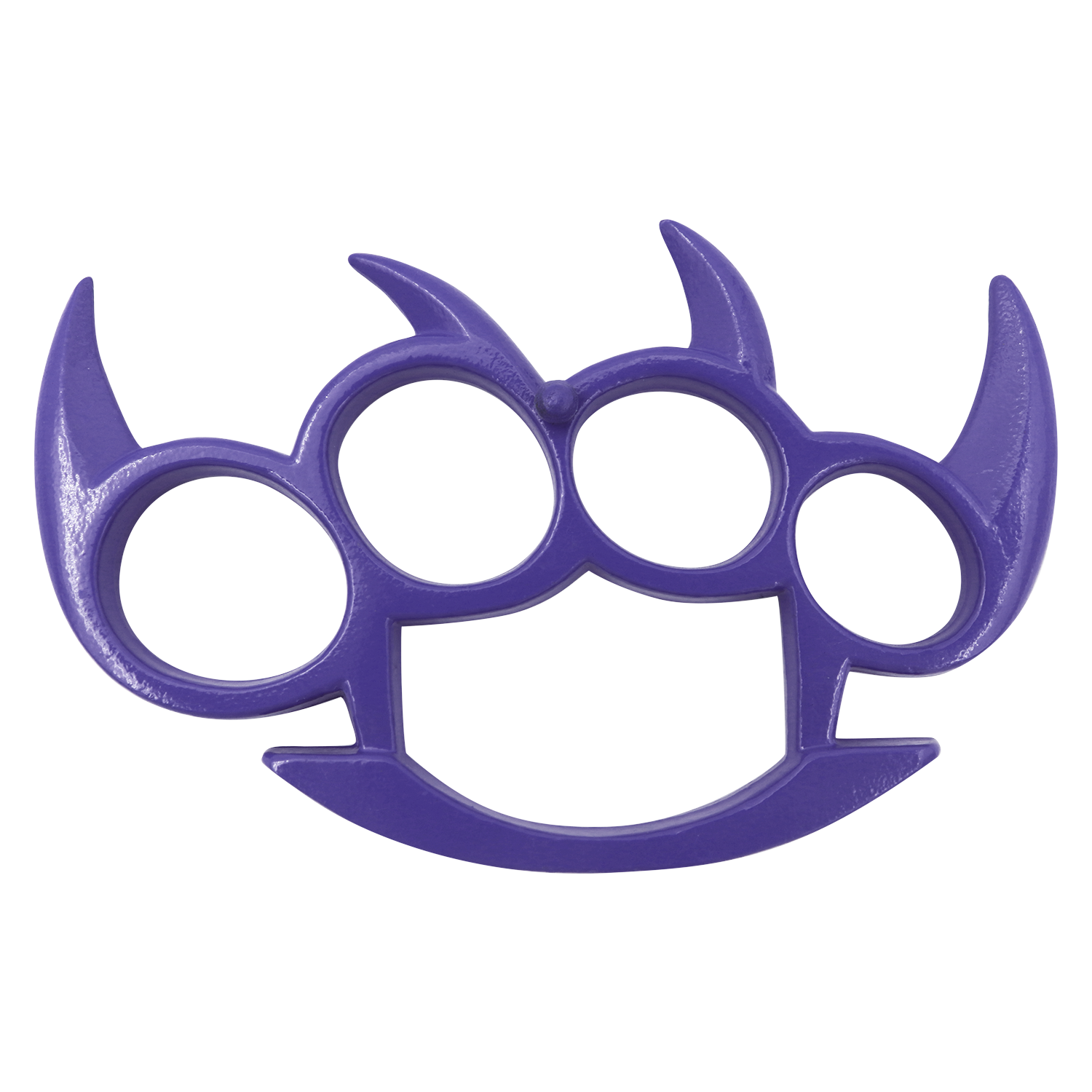 Claw Brass Knuckle Solid Steel - Purple – Panther Wholesale