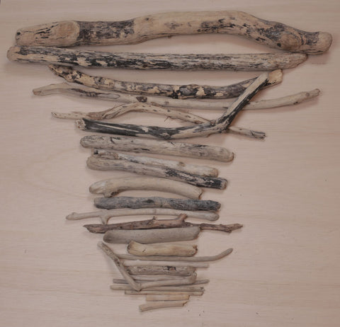 Driftwood Parts Sorted For Xmas Tree | scooms