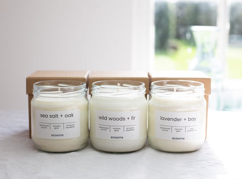 3 Natural Scented Candles | scooms