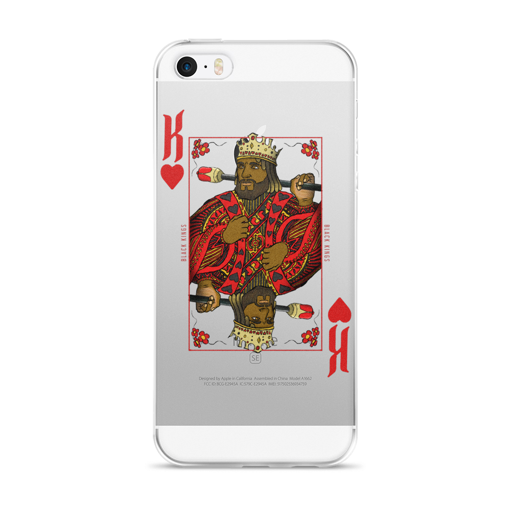King Of Hearts Black Kings Iphone 5 6 And 6 Case Mytshirtculture