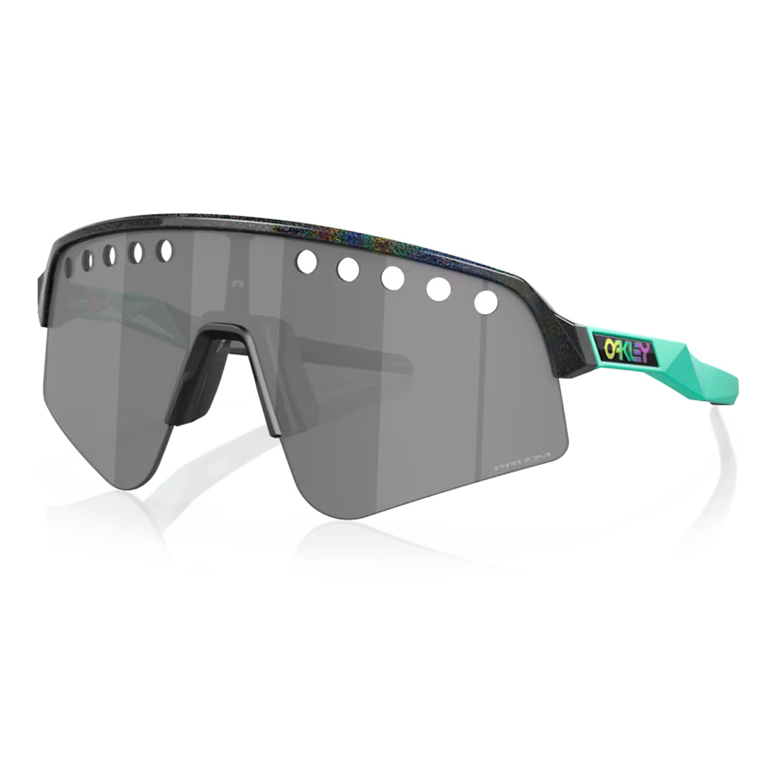 Image of Oakley Sutro Lite Sunglasses Sweep Dark Galaxy with Prizm Black