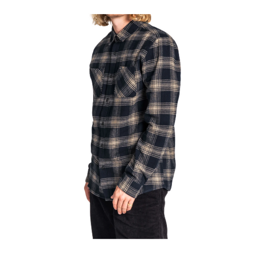 Vans Box Flannel Shirt Sycamore Black