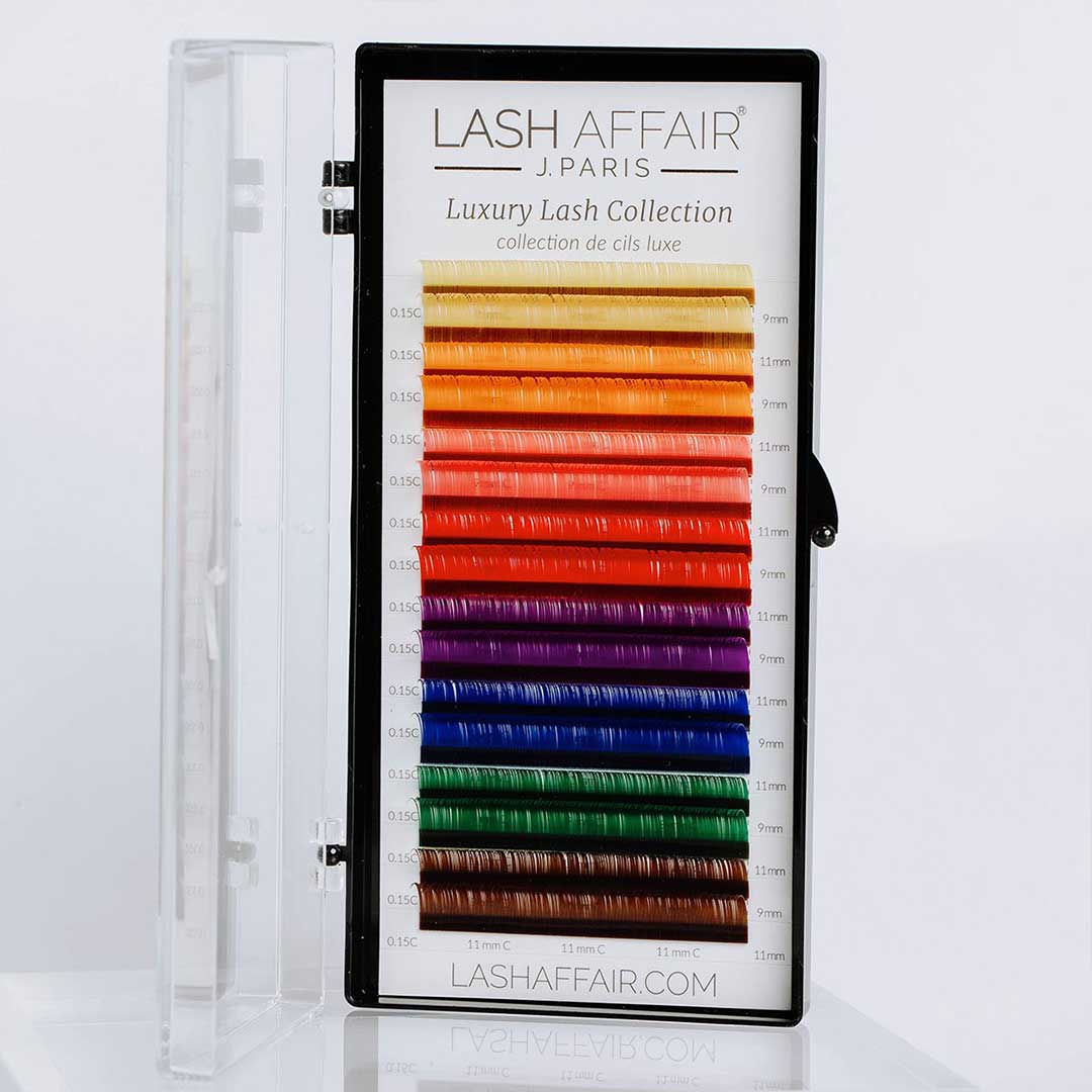 Image of Luxury Rainbow Classic Lash Extensions