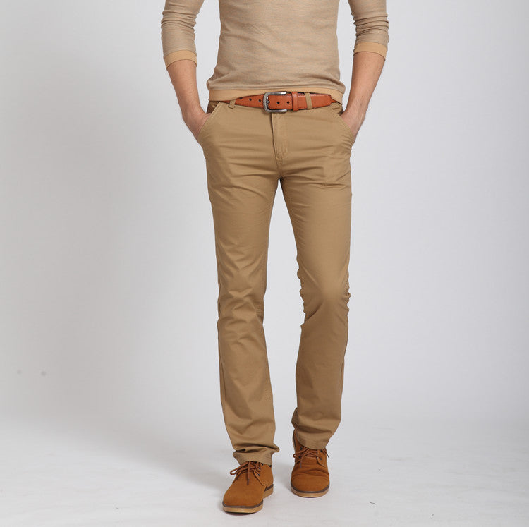 business casual with khaki pants