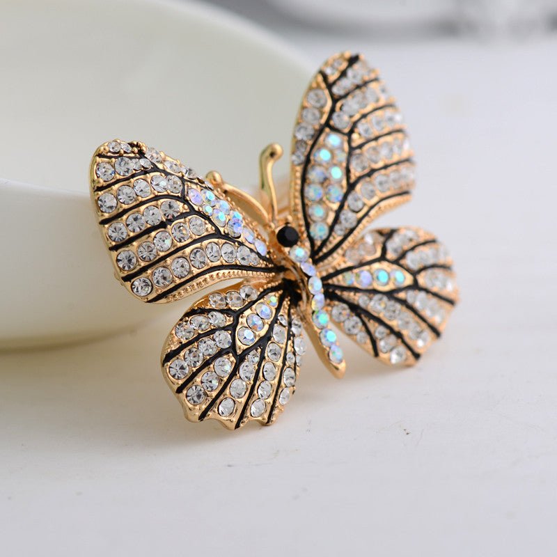 butterfly brooch pin