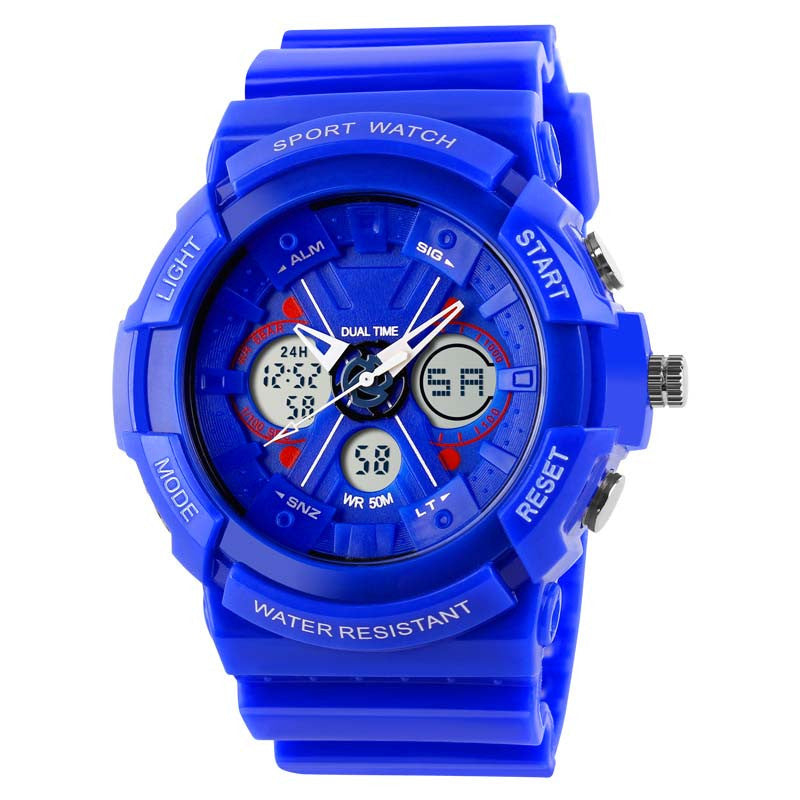 water resistant digital watch