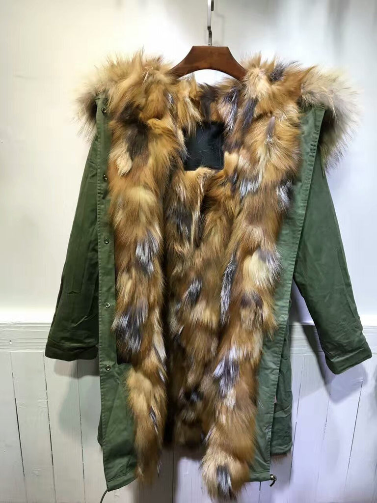 parka fox fur