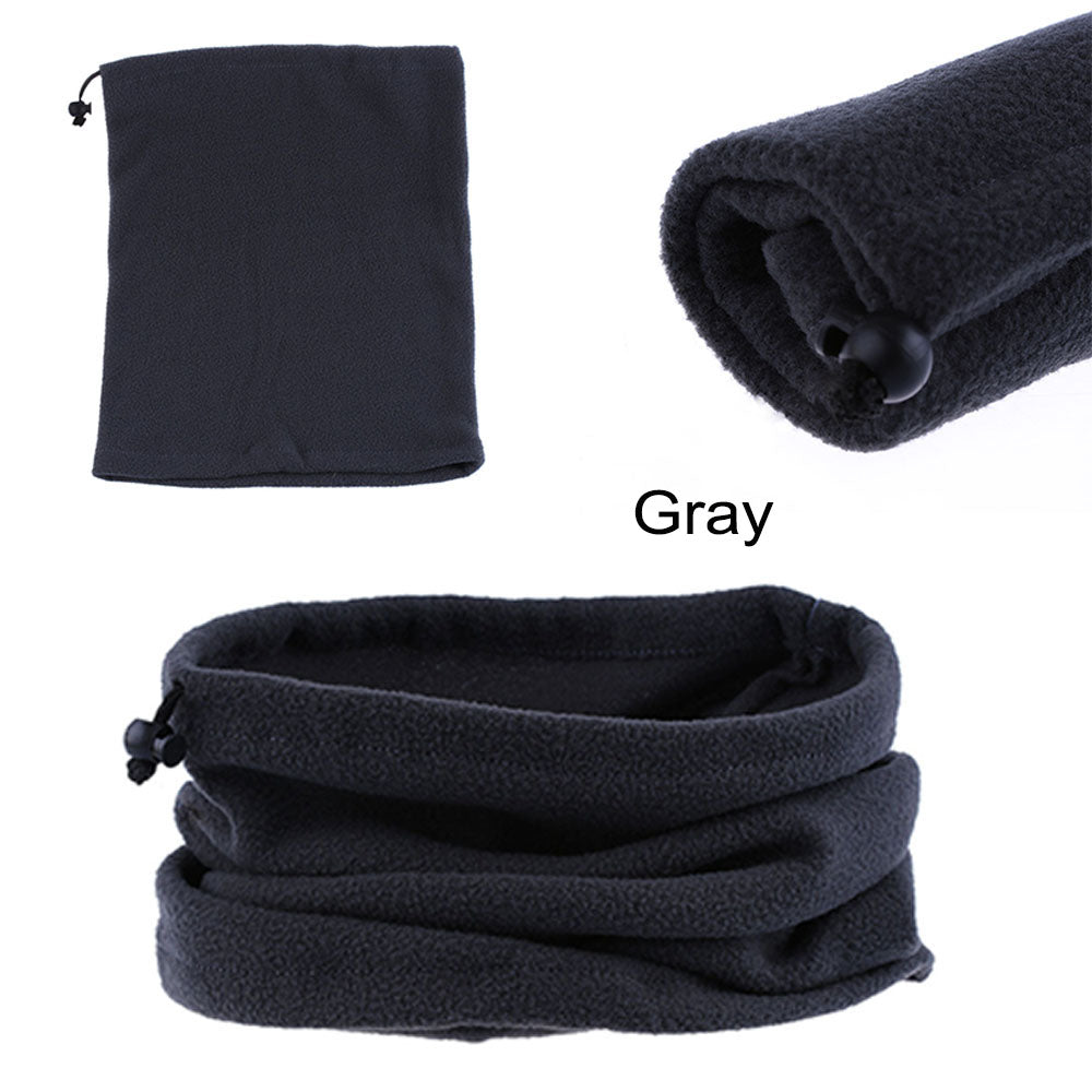 Thermal Fleece Ring Winter Neck Scarf Unisex Scarves