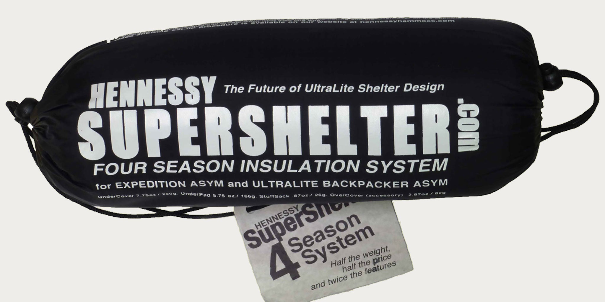 SuperShelter 4-Season Insulation System # 1 Zip - Hennessy Hammock CA product image