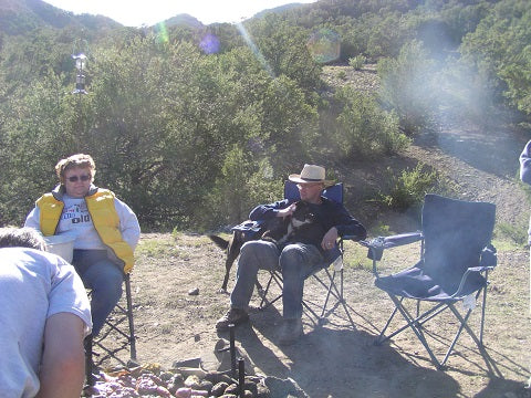 2004 Texas Creek Camp Site-Sonja and Donny