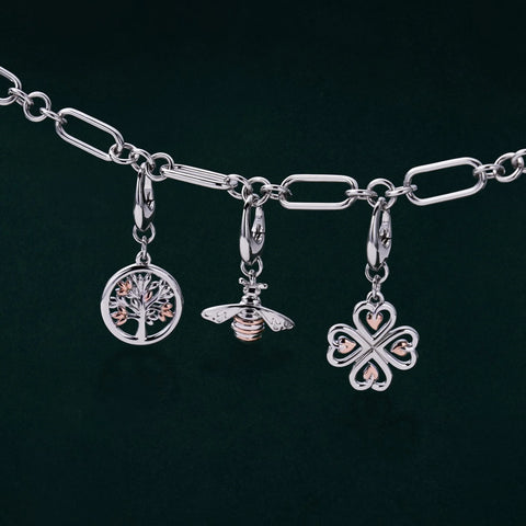 Clogau Charm Bracelet with charms