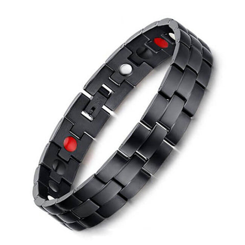 black magnetic bracelet for men