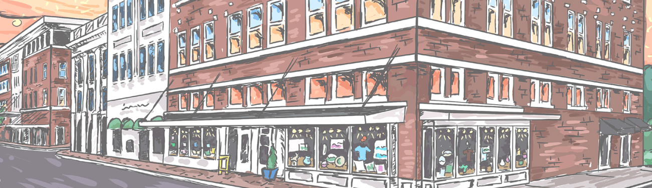 illustration of store front