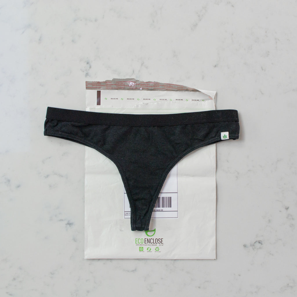 Bamboo Thong  Sustainble Underwear – PUBLIC MYTH