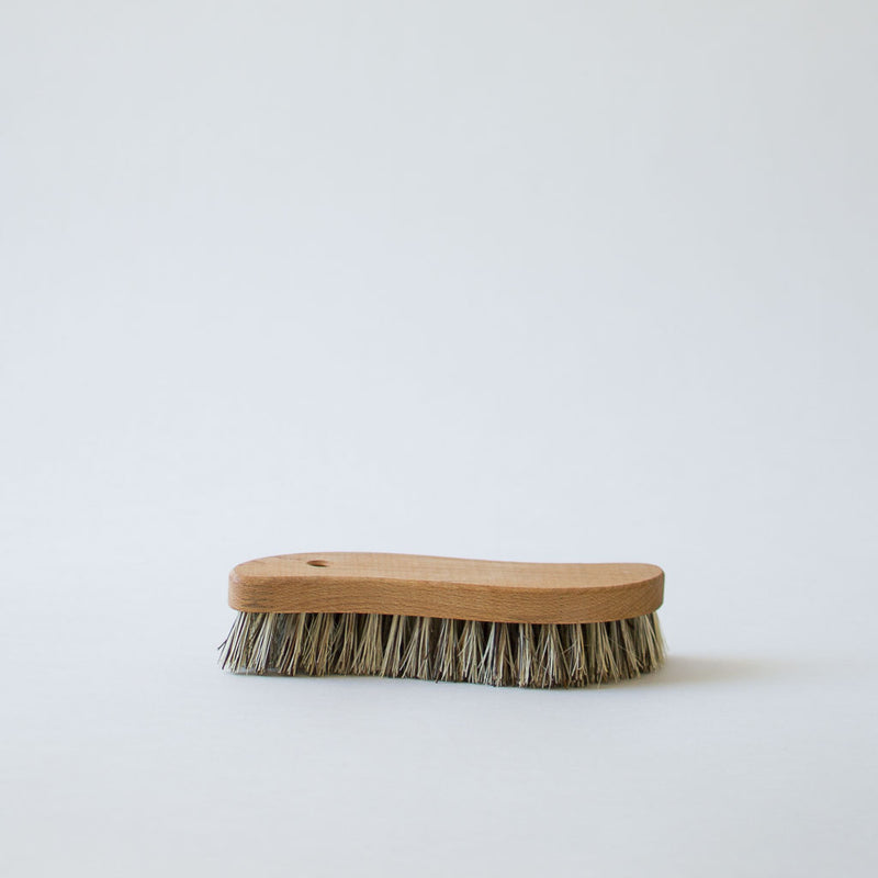 natural bristle scrub brush