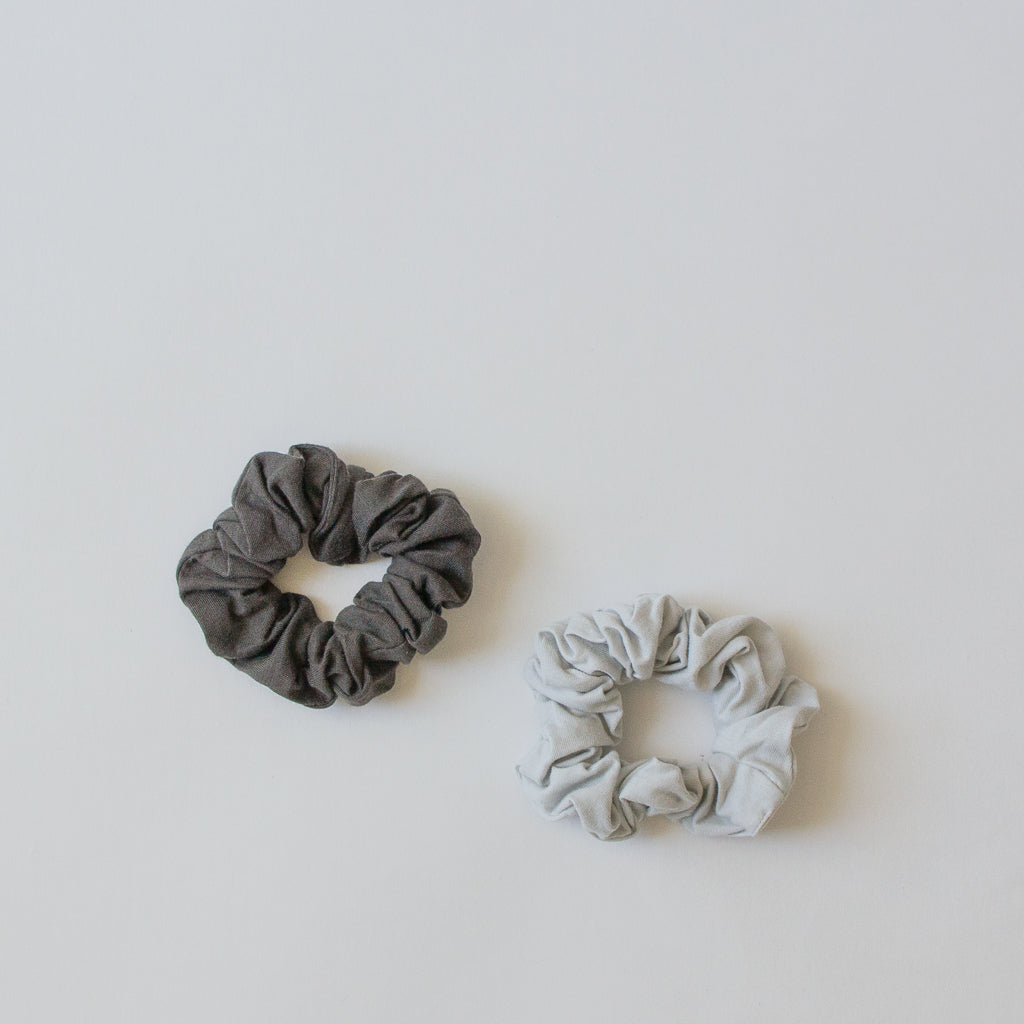 Organic Cotton Scrunchies, Set of 2