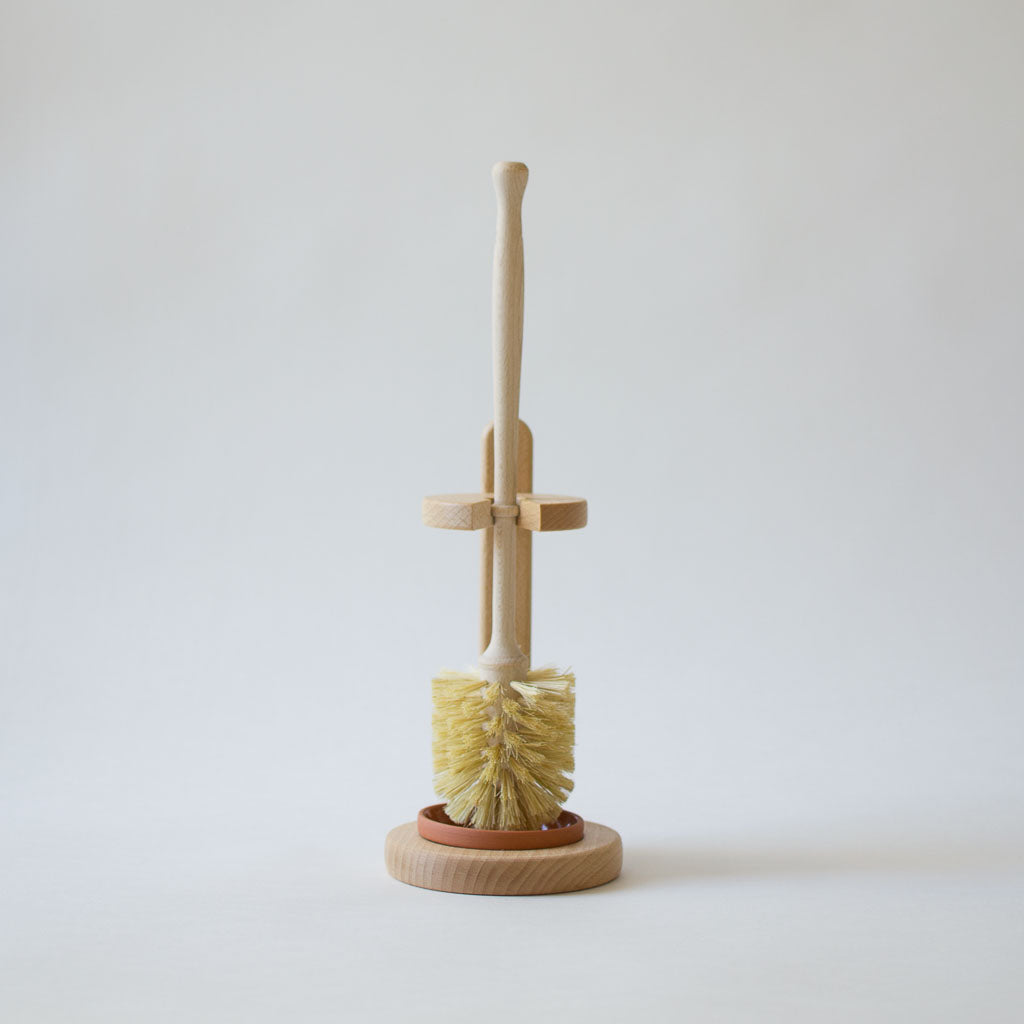 Wood Toilet Brush and Stand – Wild 