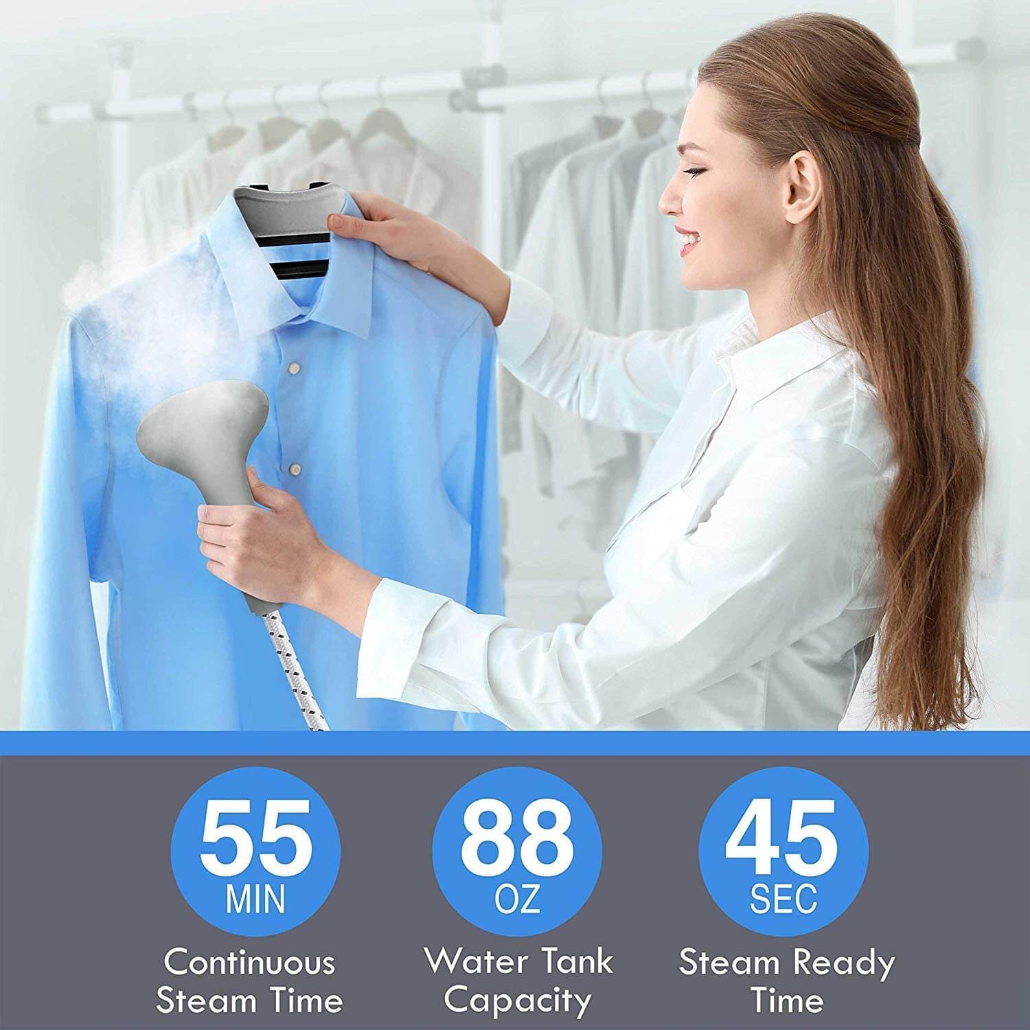 PurSteam Garment Steamer Professional – hOme