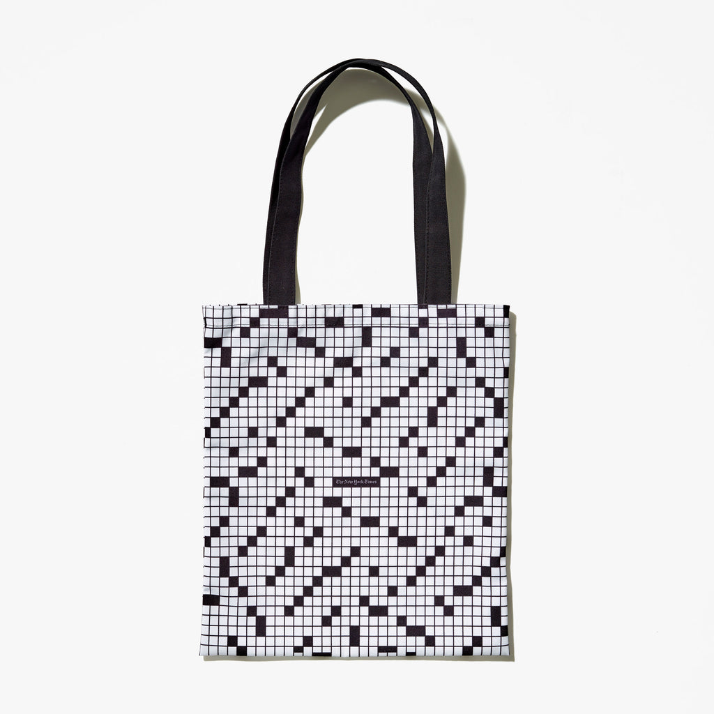 New York Times Crossword Puzzle Tote 