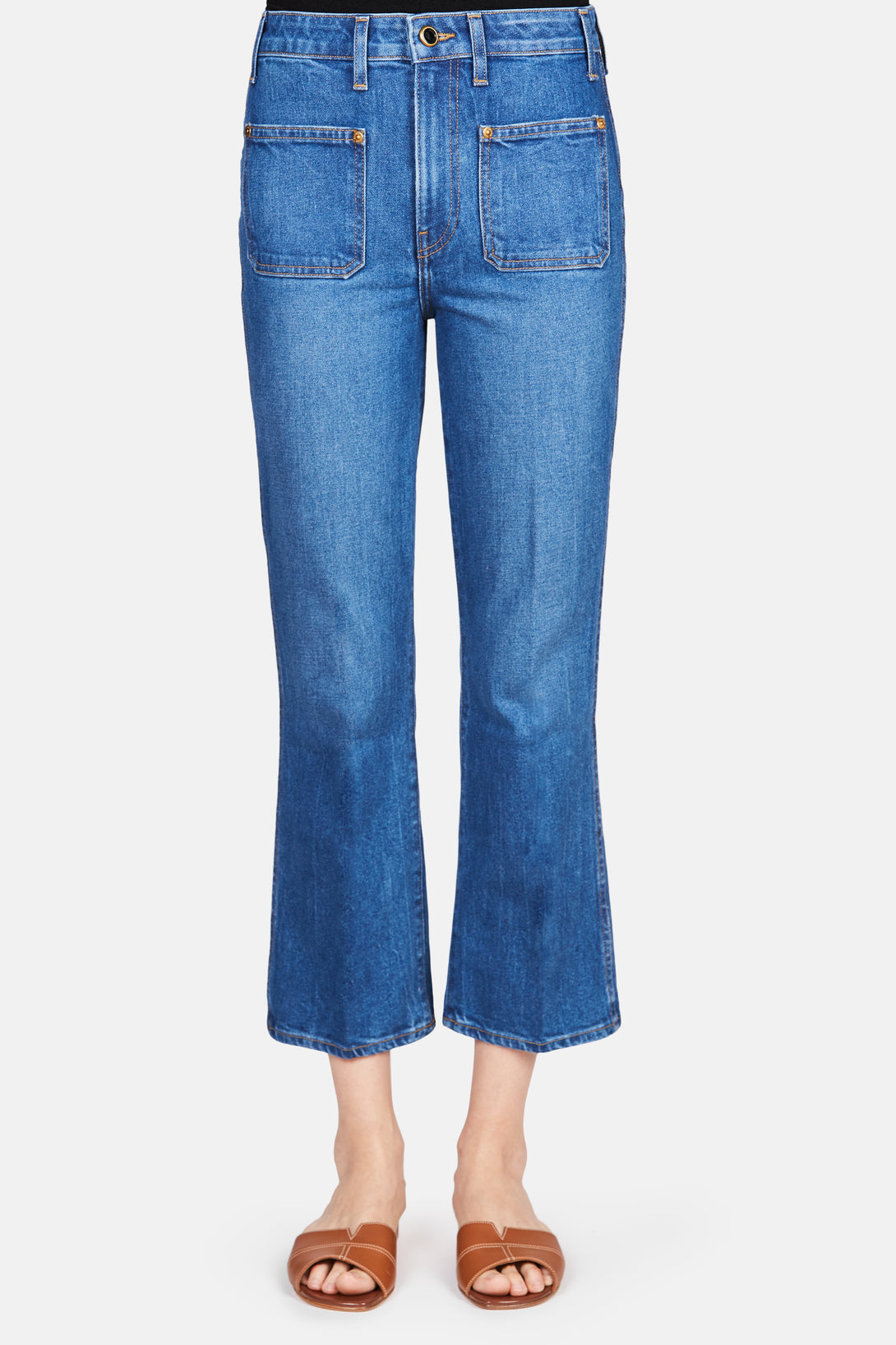Rachel Patch Pocket Jeans - Napa – The Line