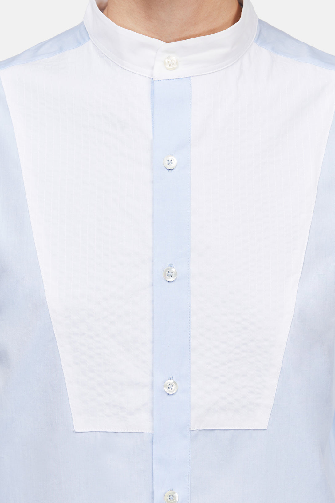 Dickey Shirt - Sky Blue/White – The Line