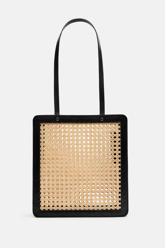 Rattan Bag Tall - Black – The Line