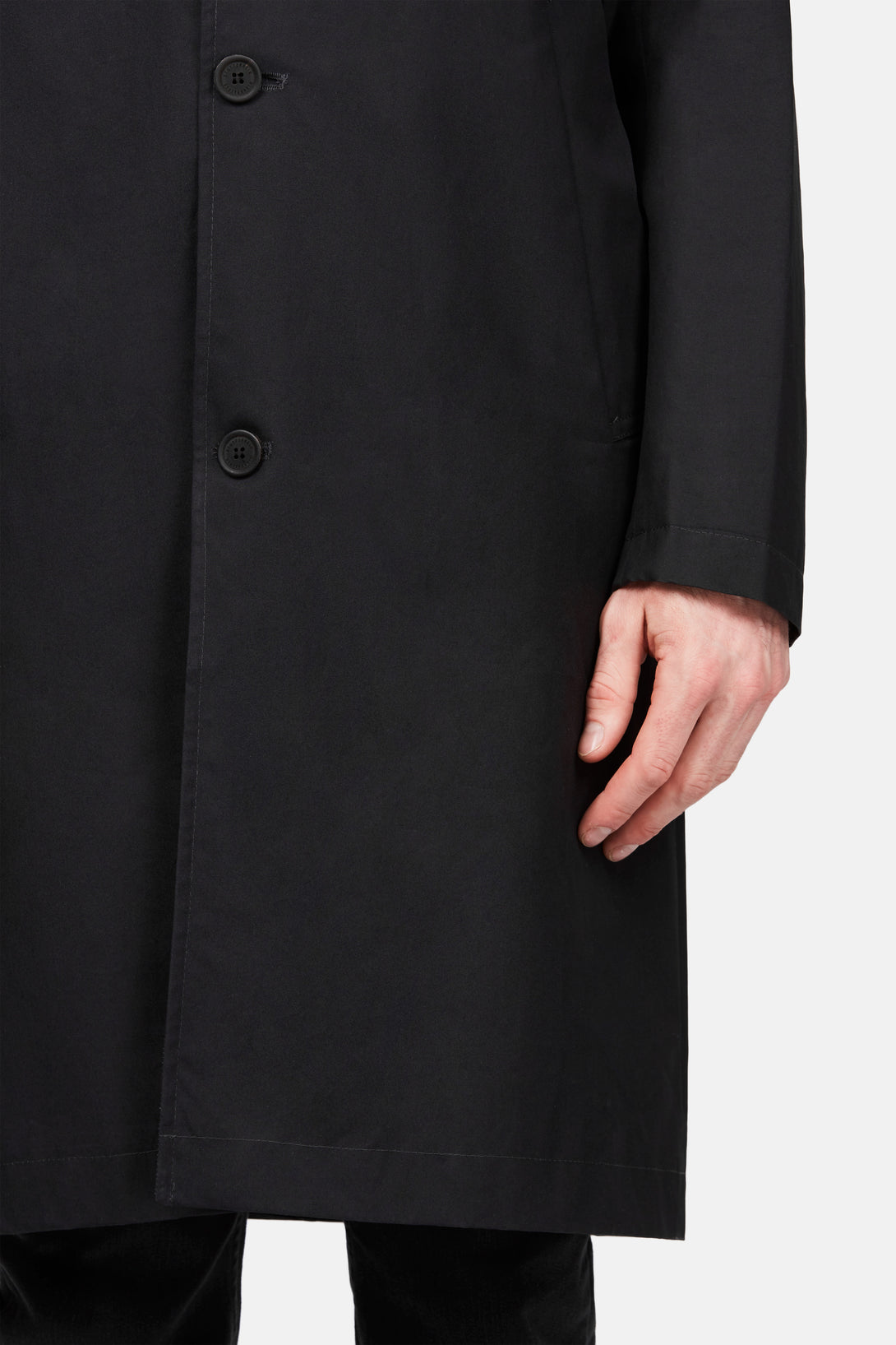 Kivik Overcoat - Black – The Line