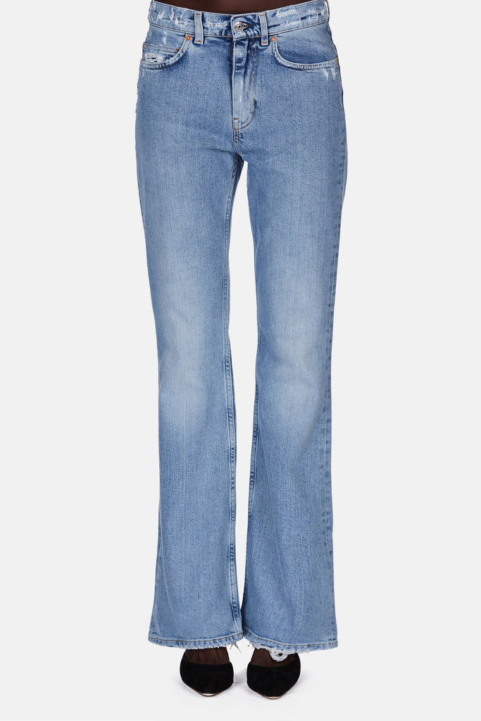 Lita Jeans - Indigo Fray – The Line